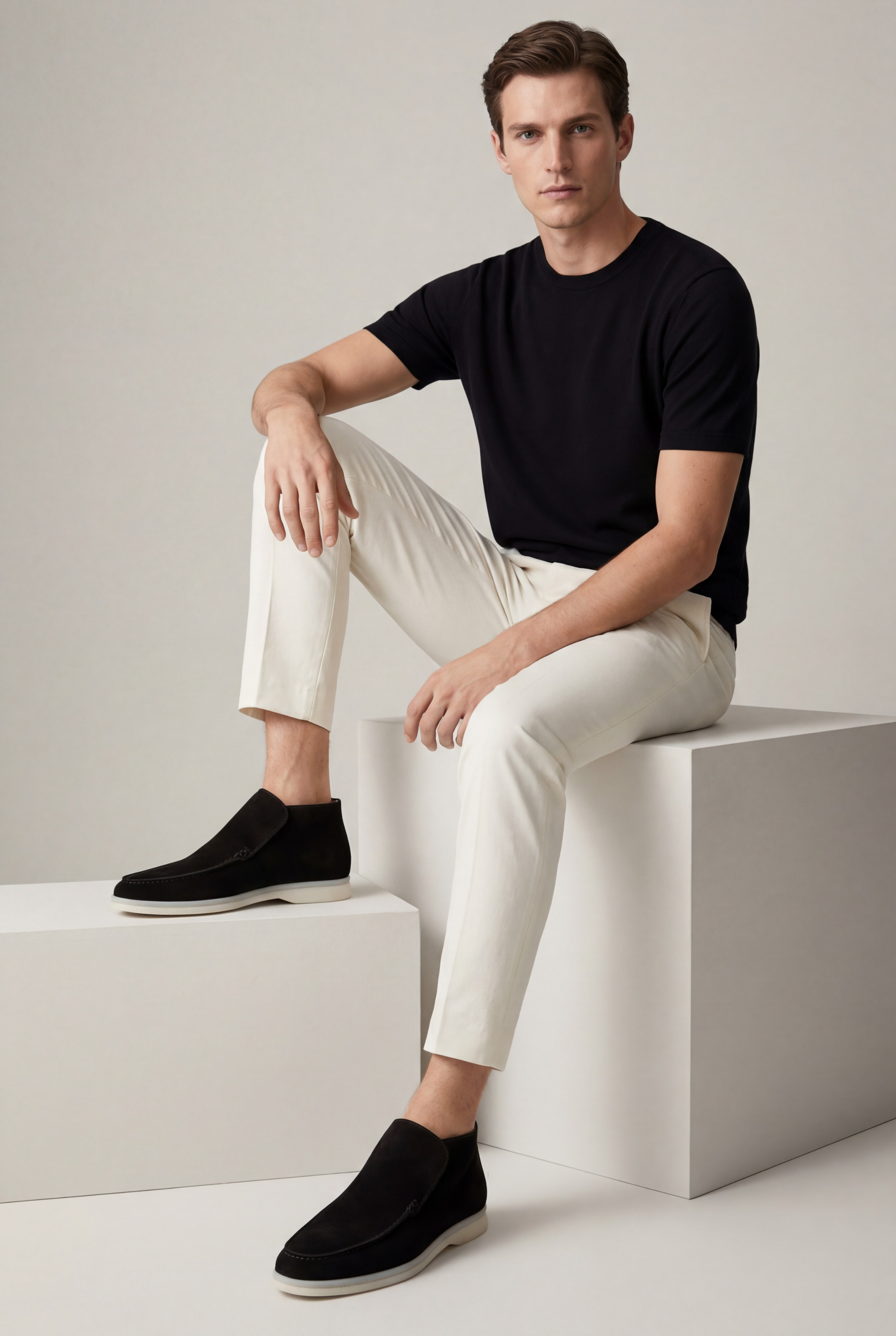 Amalfi City Loafer Black