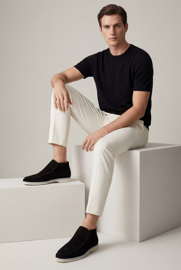 Amalfi City Loafer Black