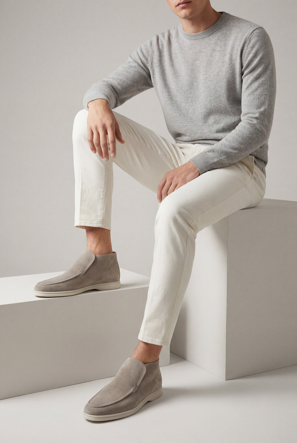 Amalfi City Loafer Light Gray