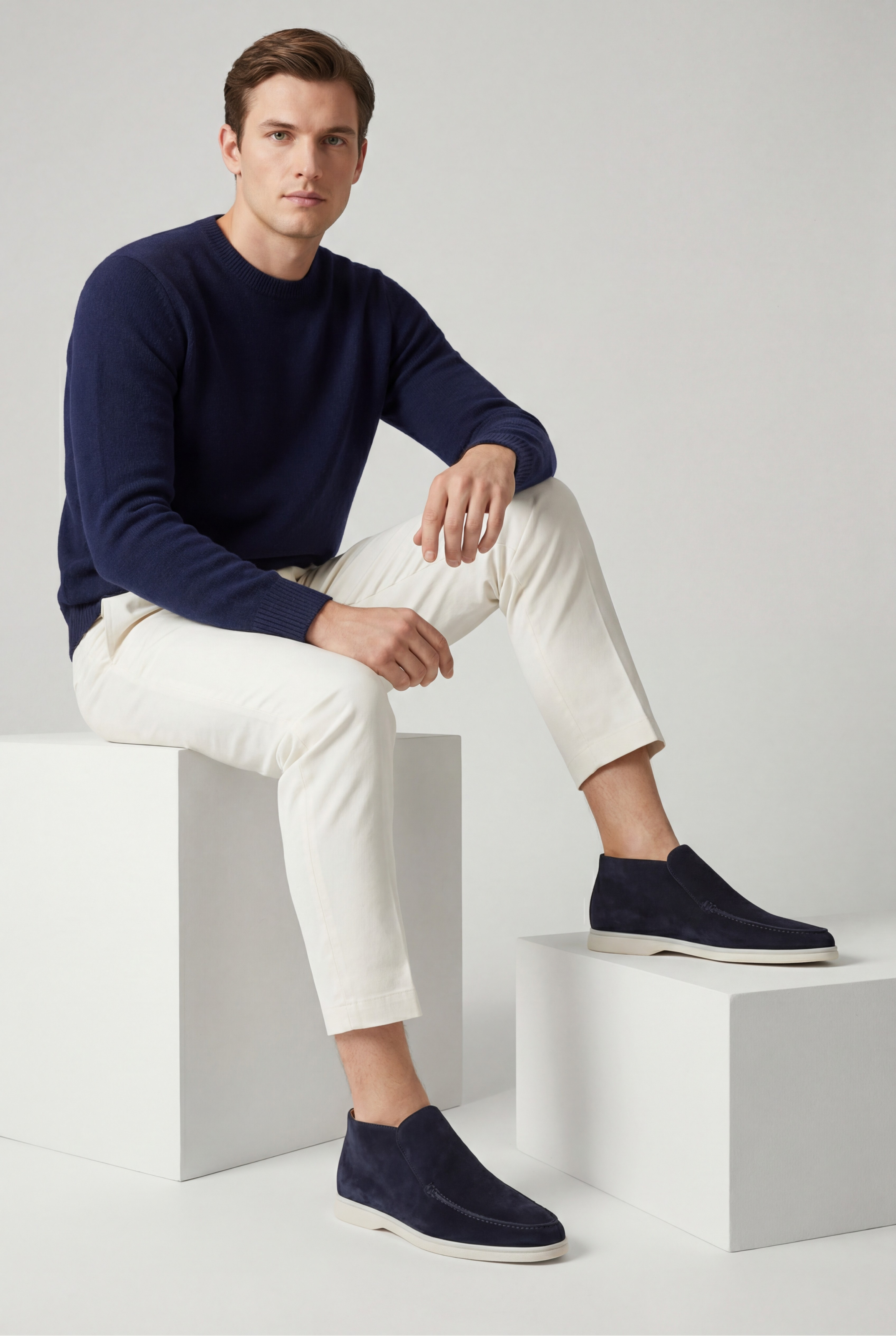 Amalfi City Loafer Navy