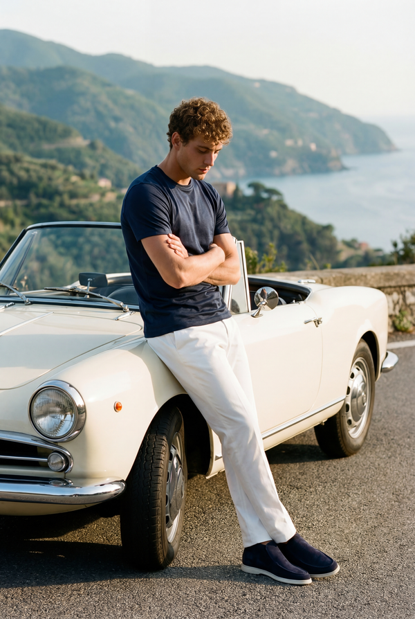 Amalfi City Loafer Navy