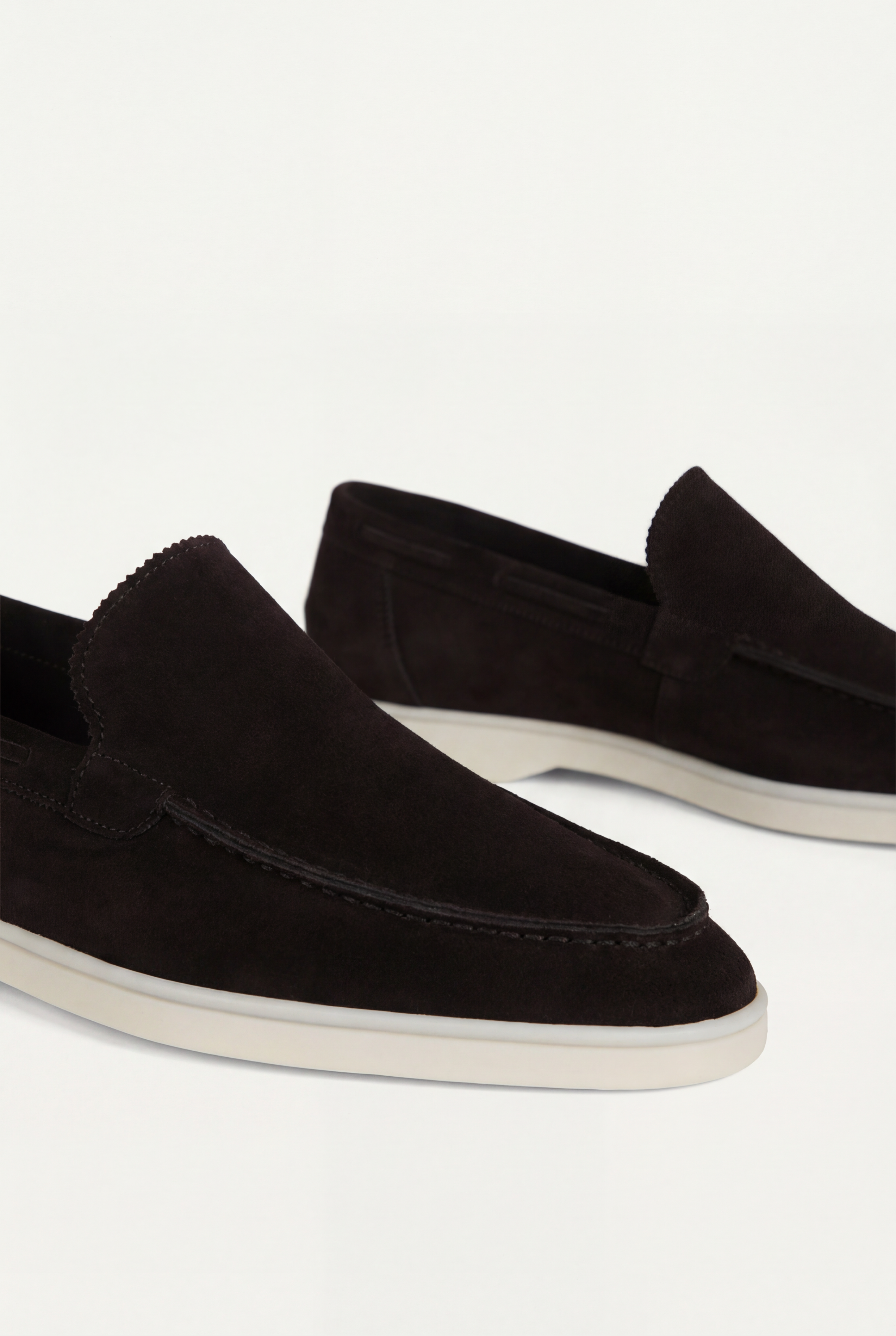 Amalfi Classic Suède Loafer Black
