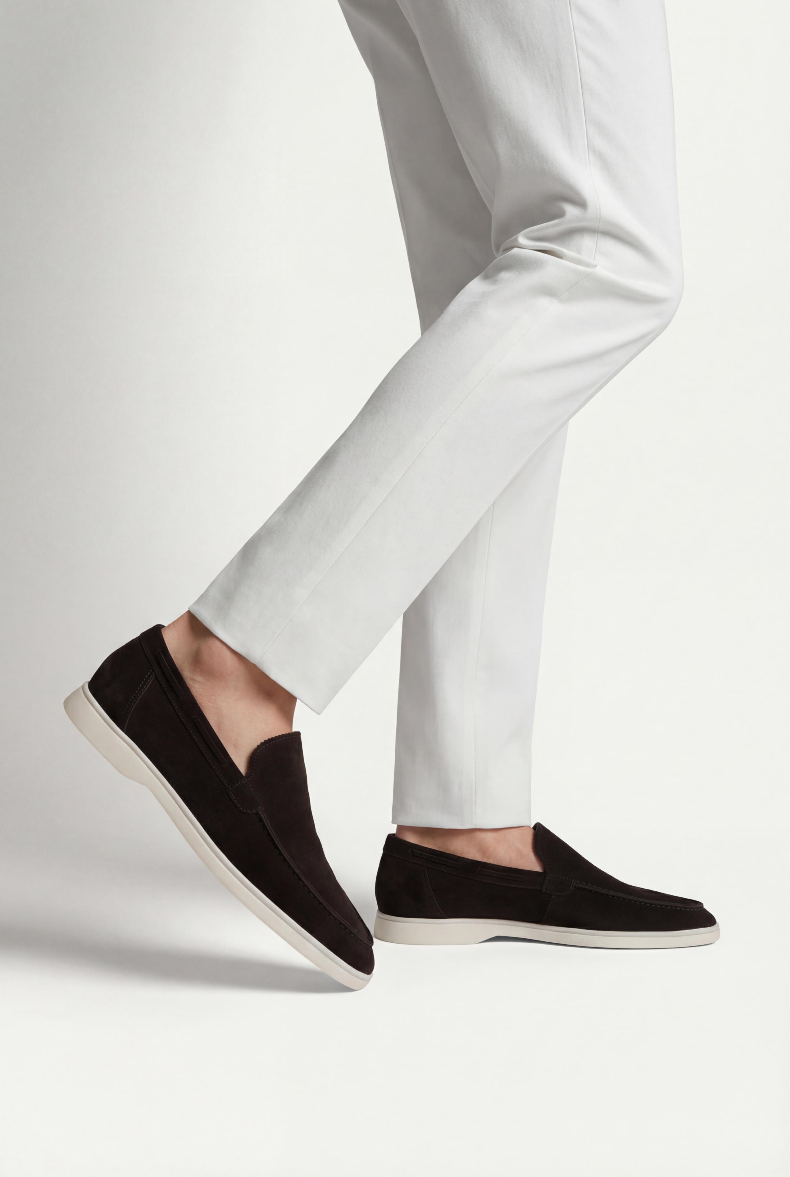 Amalfi Classic Suède Loafer Black