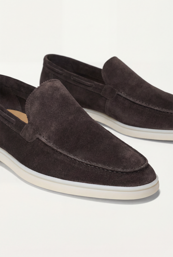 Amalfi Classic Suède Loafer Brown