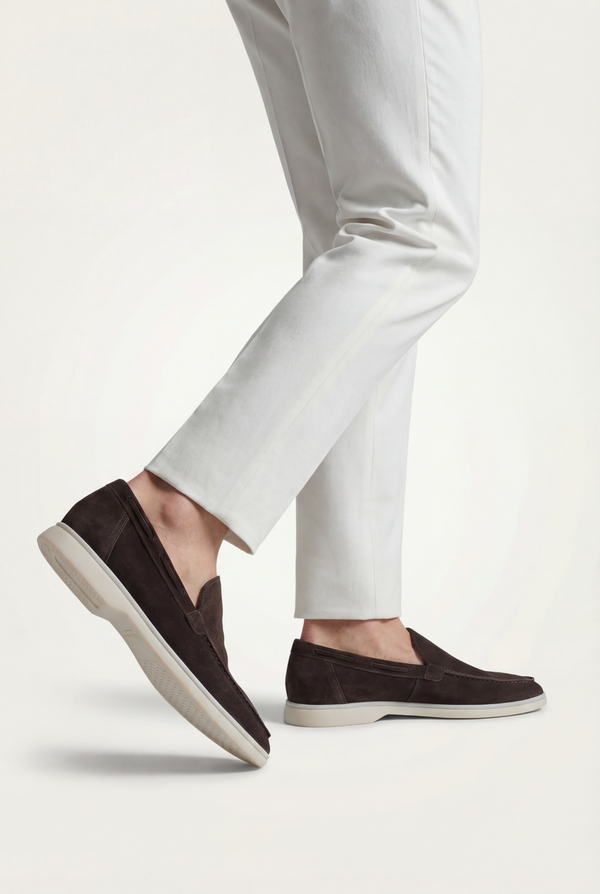 Amalfi Classic Suède Loafer Brown