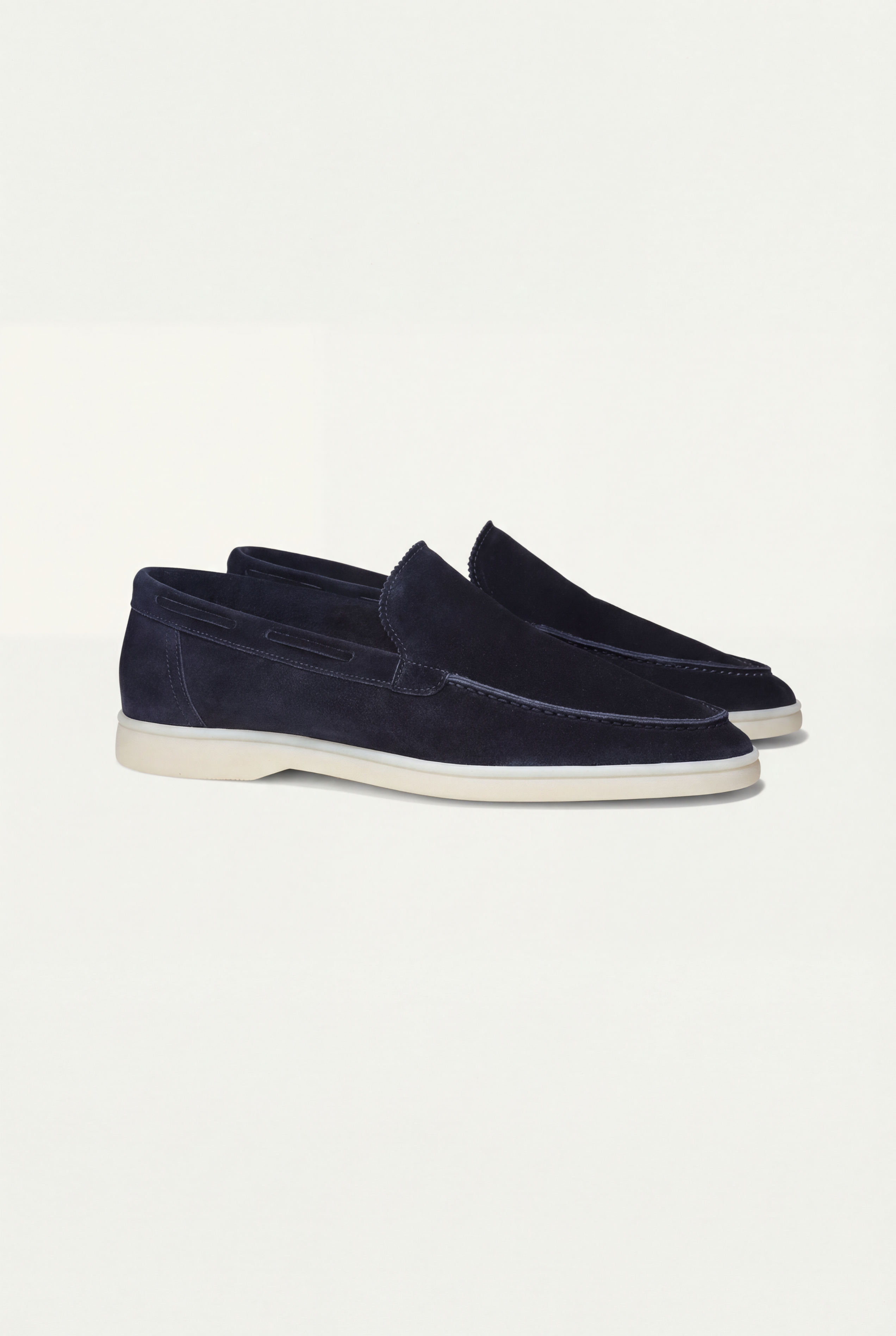 Amalfi Classic Suède Loafer Navy Blue