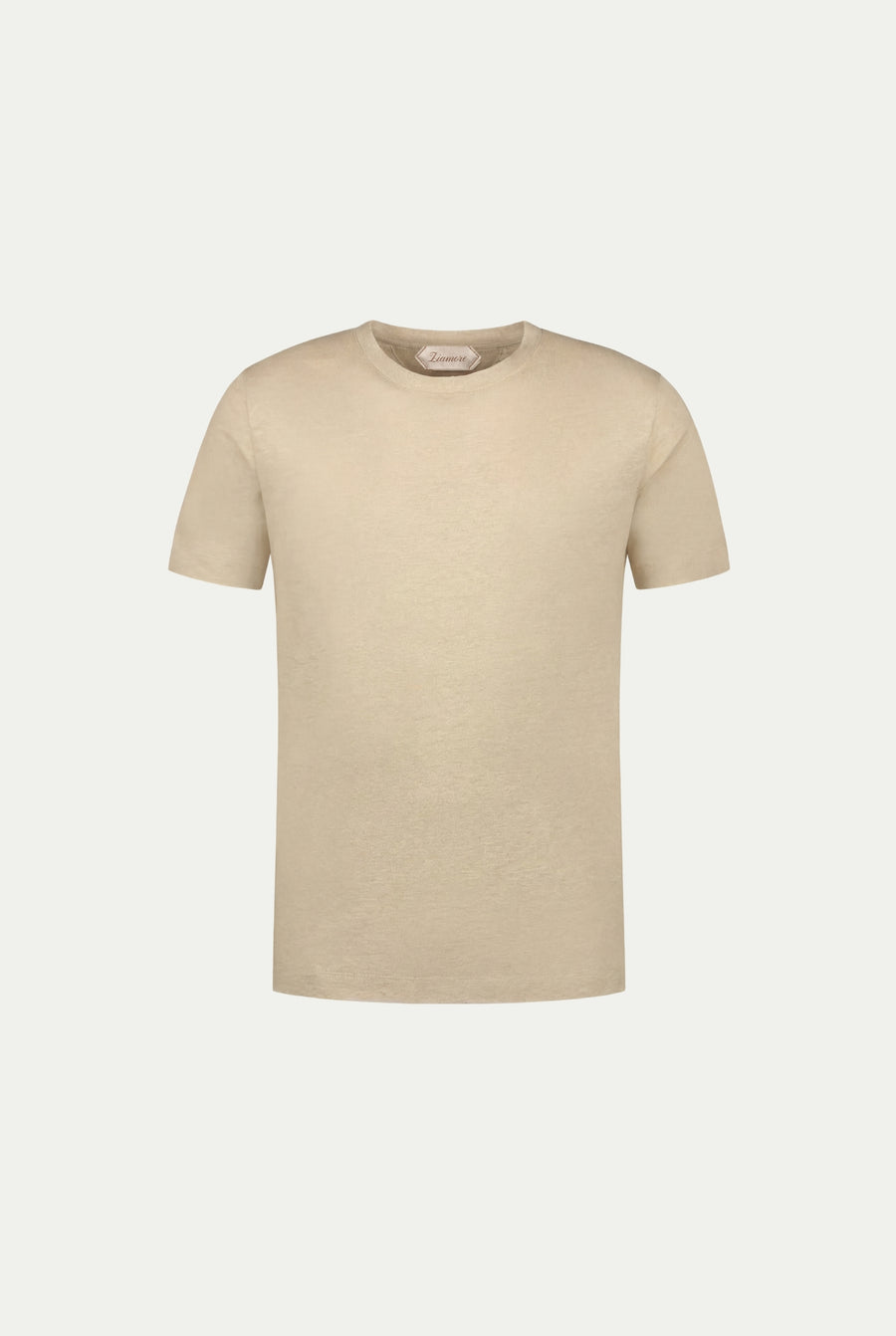 Amalfi Linen Tee Beige