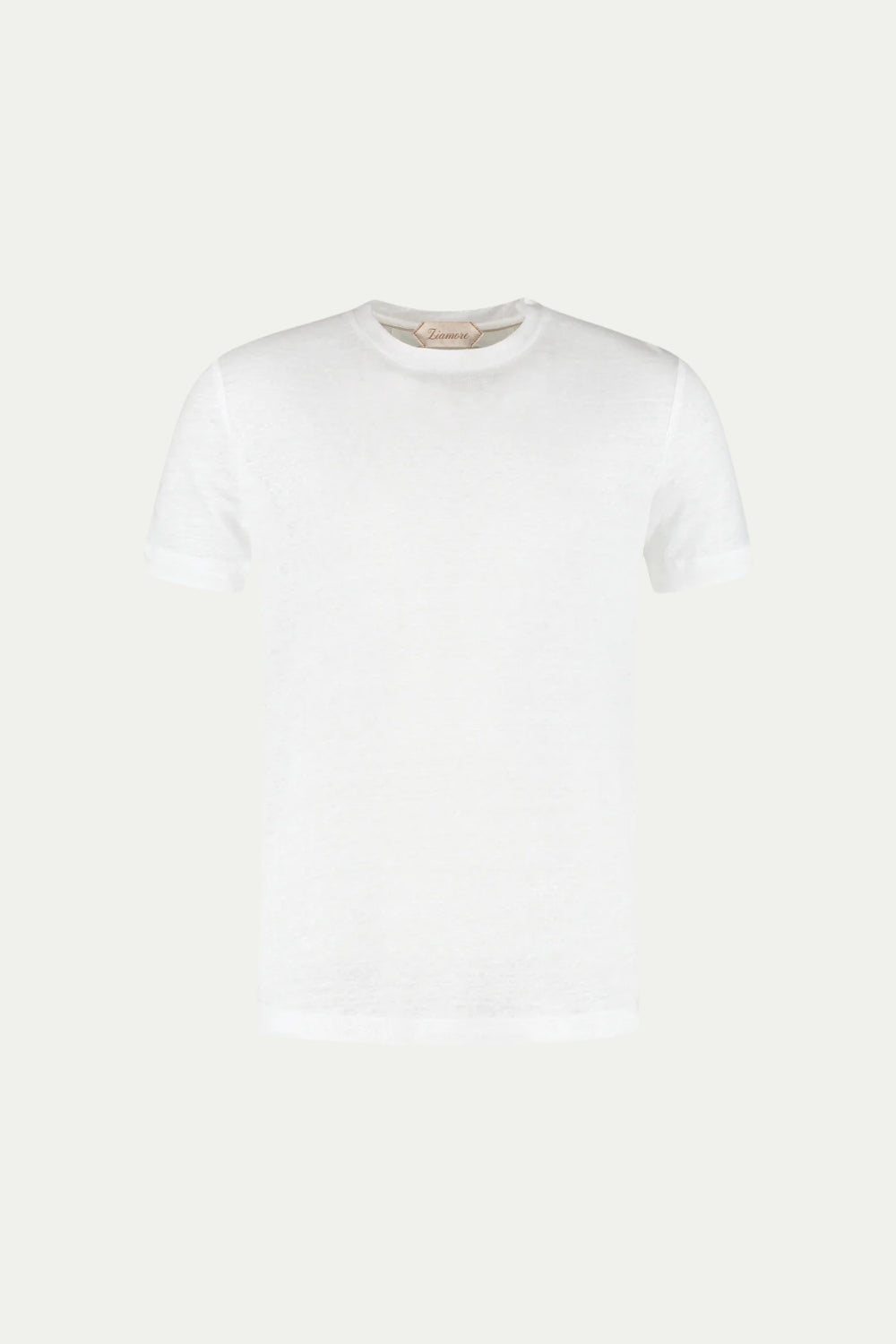 Amalfi Linen Tee White