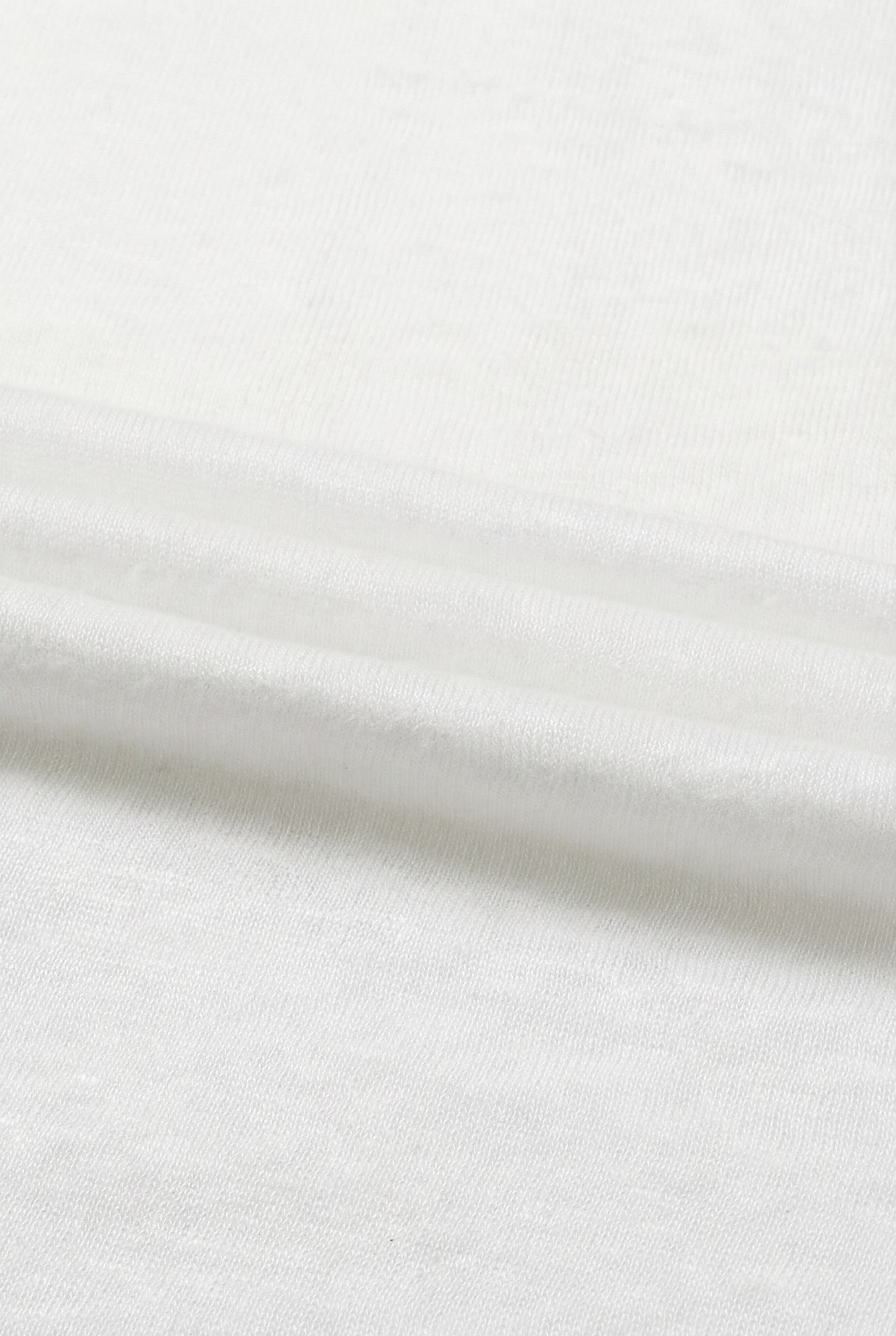 Amalfi Linen Tee White