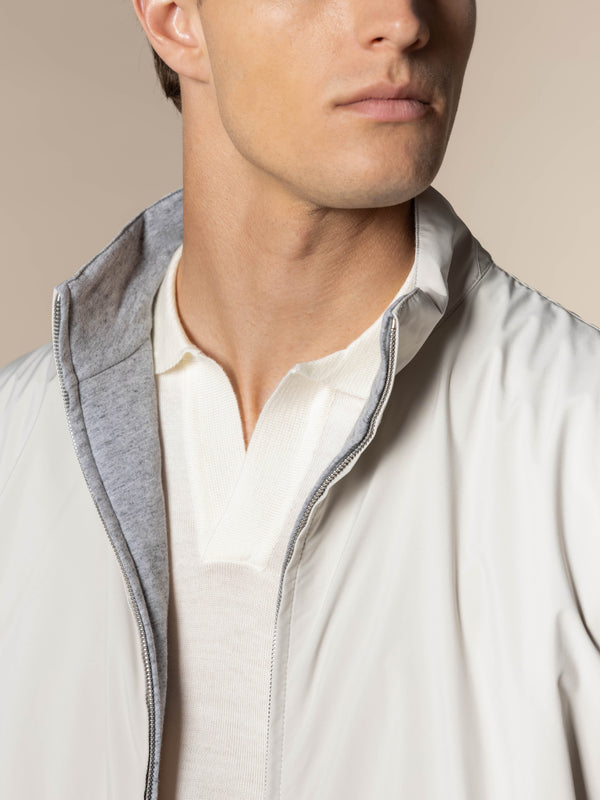 Reversible Resort Body Warmer Ecru