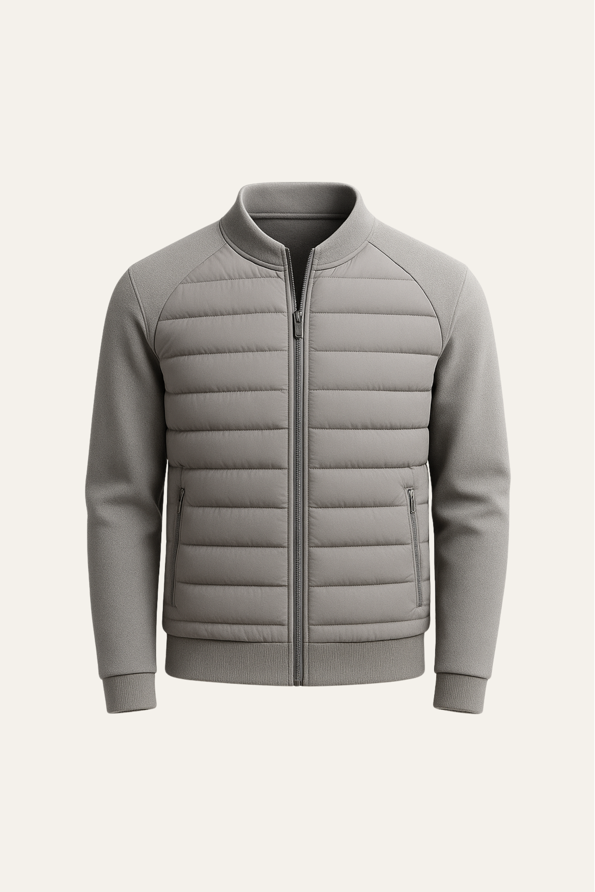 Bellori Wool Padded Jacket Grey 0