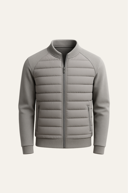 Bellori Wool Padded Jacket Grey 0