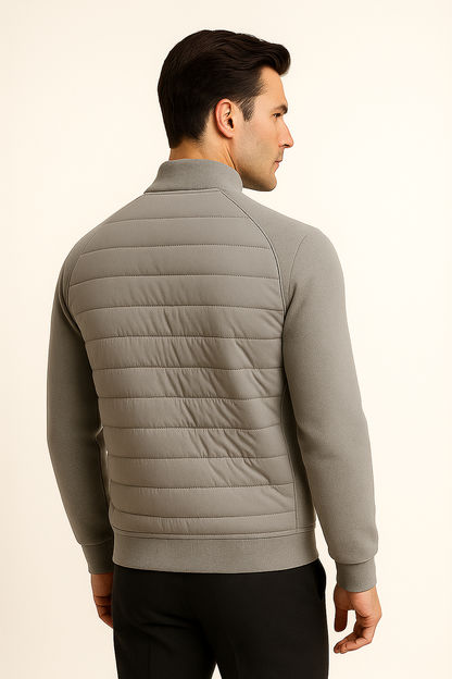 Bellori Wool Padded Jacket Grey 2