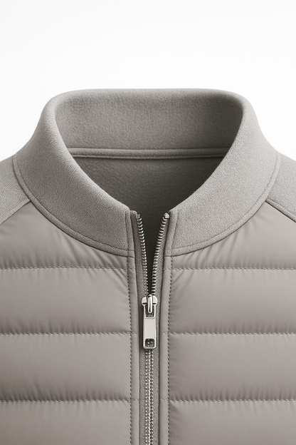 Bellori Wool Padded Jacket Grey 3