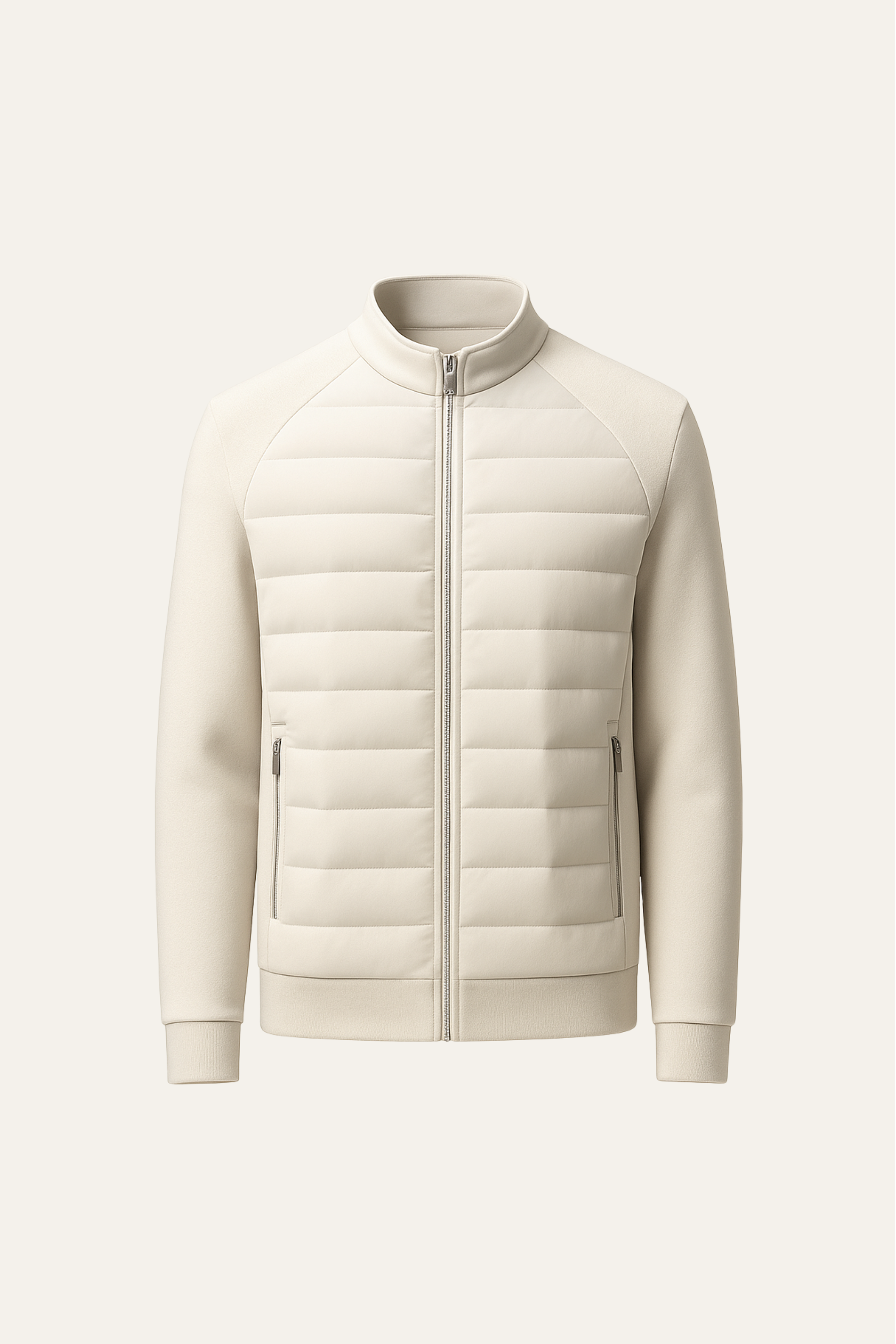 Bellori Wool Padded Jacket Ivory 0