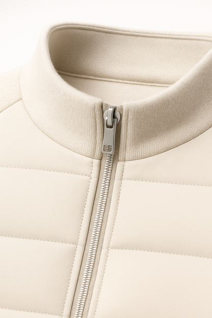 Bellori Wool Padded Jacket Ivory 3