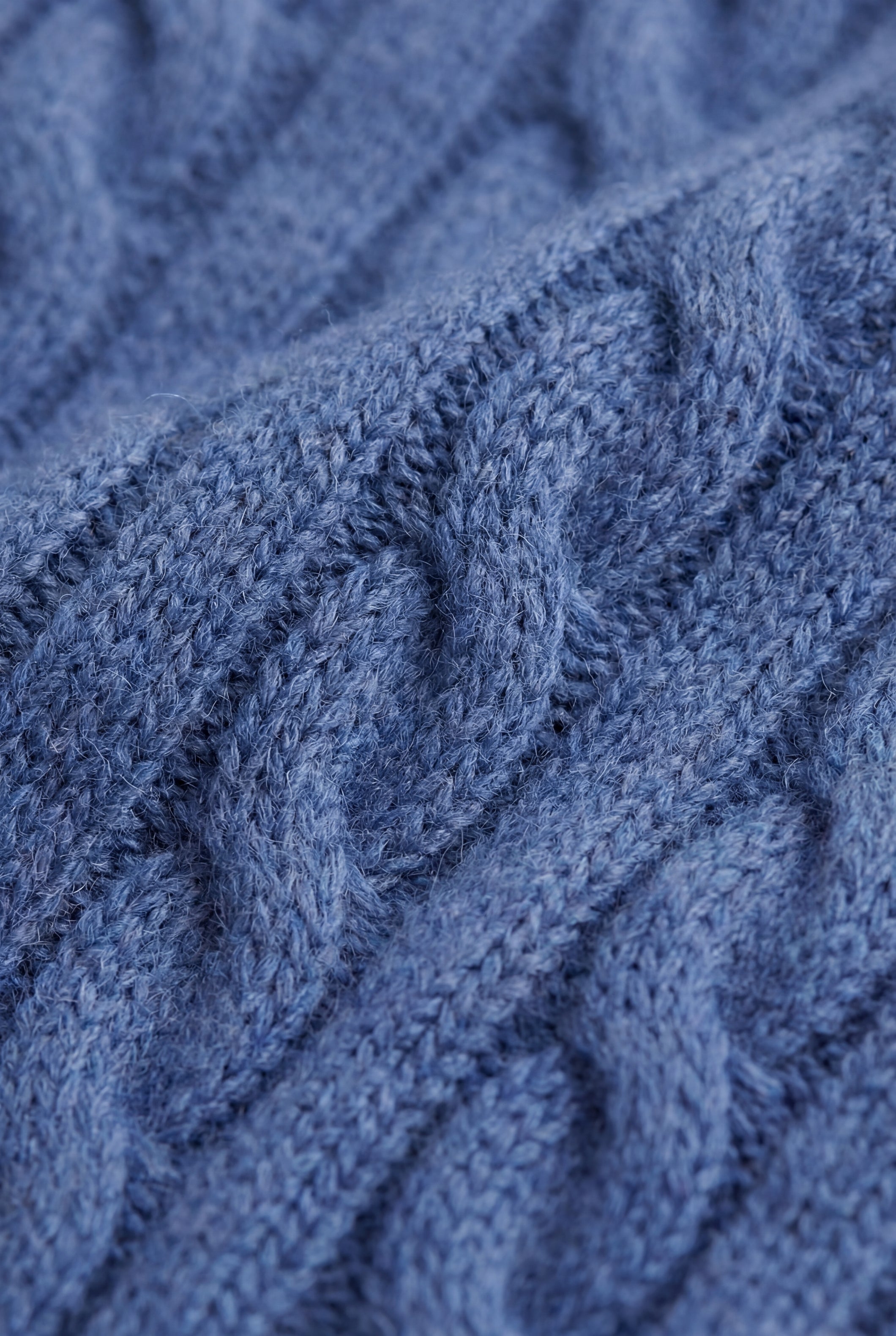 Como Cashmere Hoodie Blue