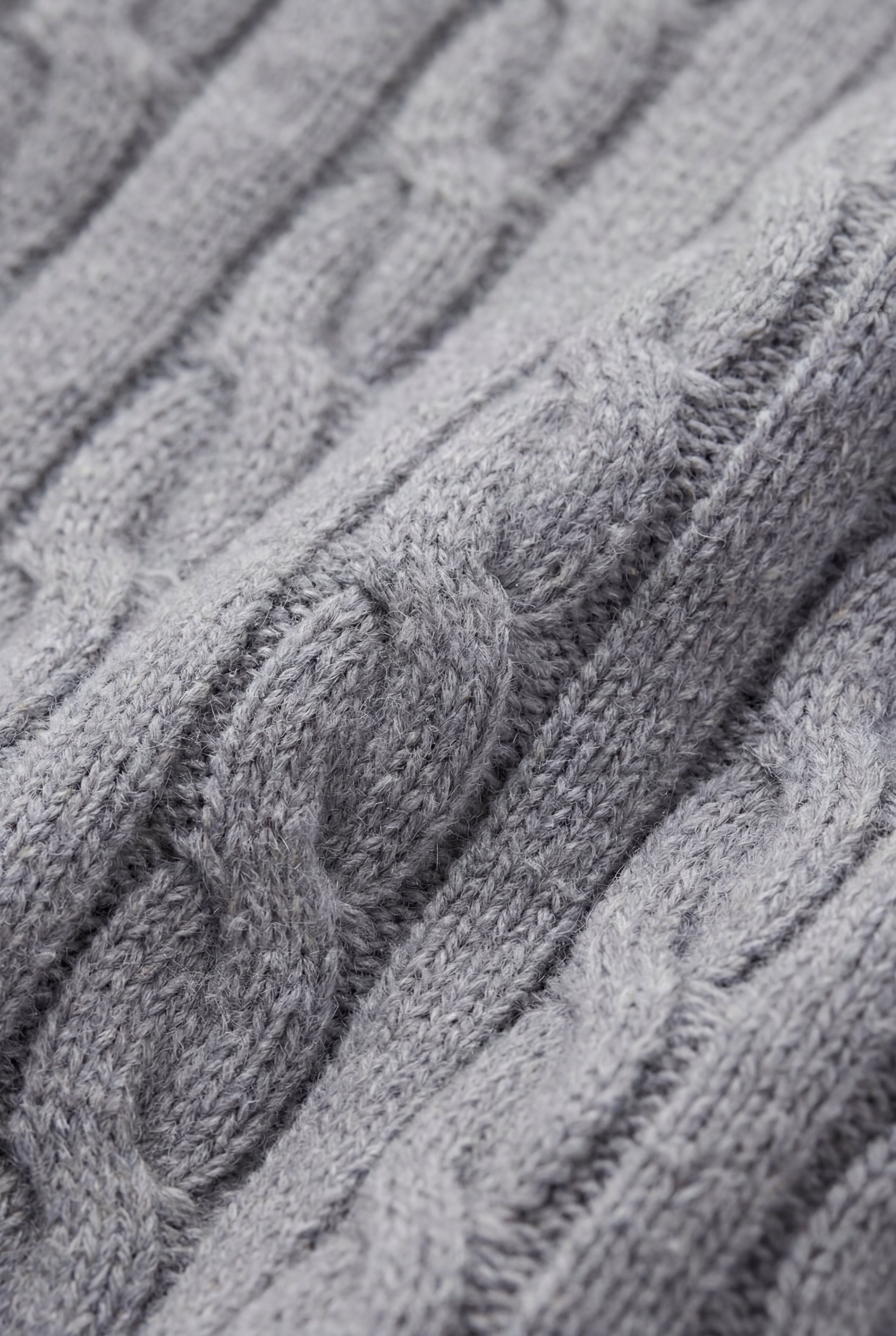 Como Cashmere Hoodie Grey