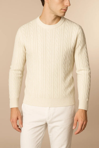 Como Cashmere Knit Beige 2