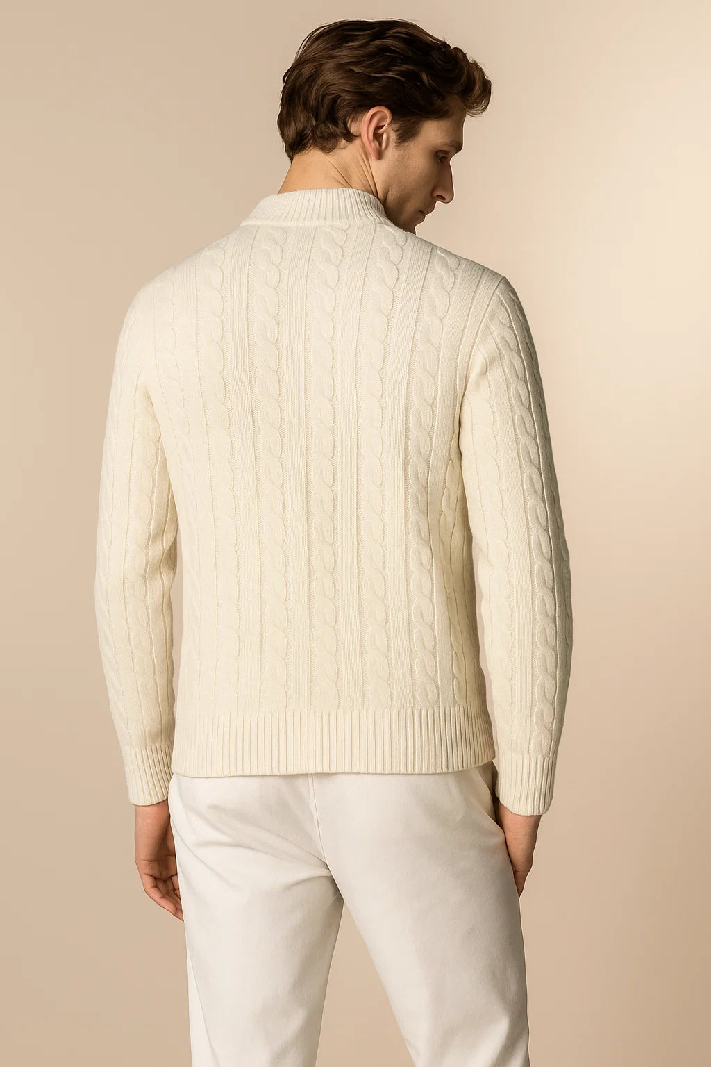 Como Cashmere Knit Beige 3