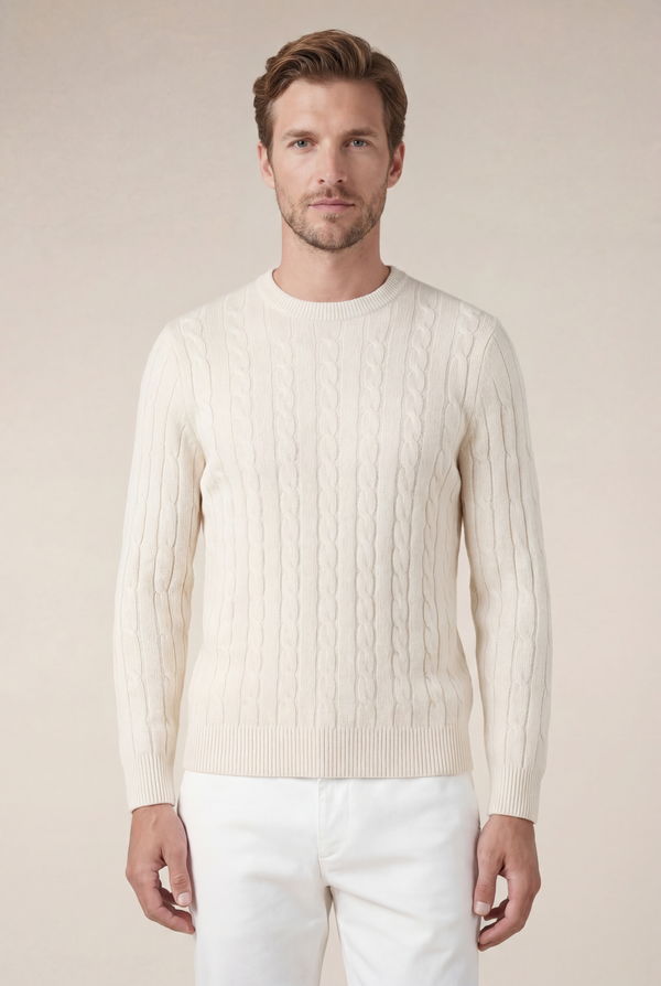 Como Cashmere Knit Beige