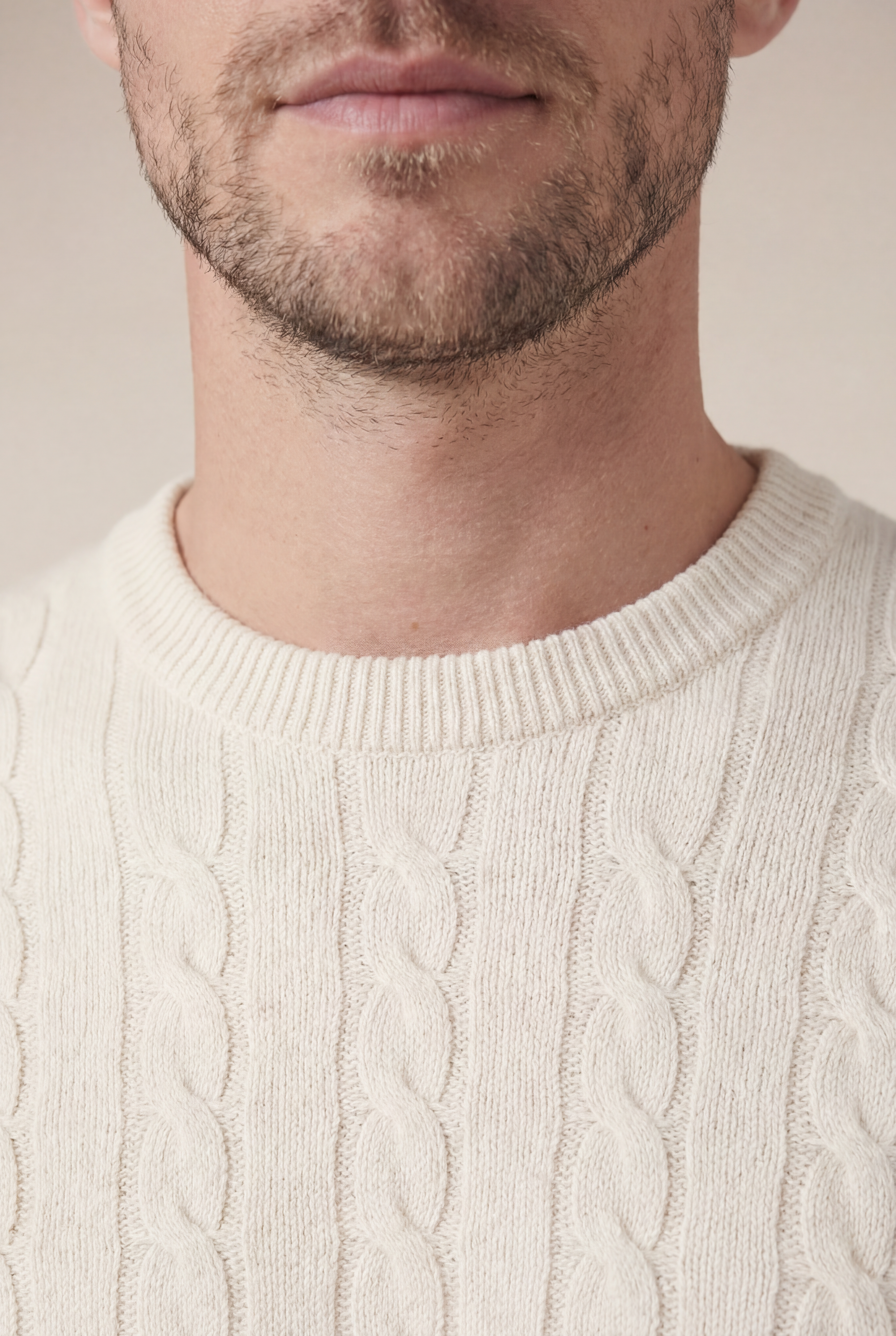 Como Cashmere Knit Beige