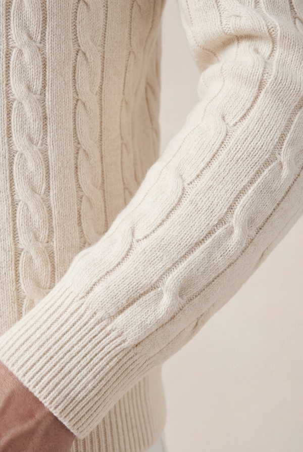 Como Cashmere Knit Beige