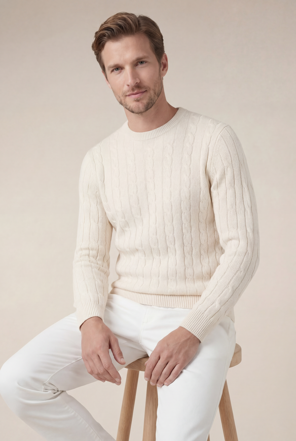 Como Cashmere Knit Beige