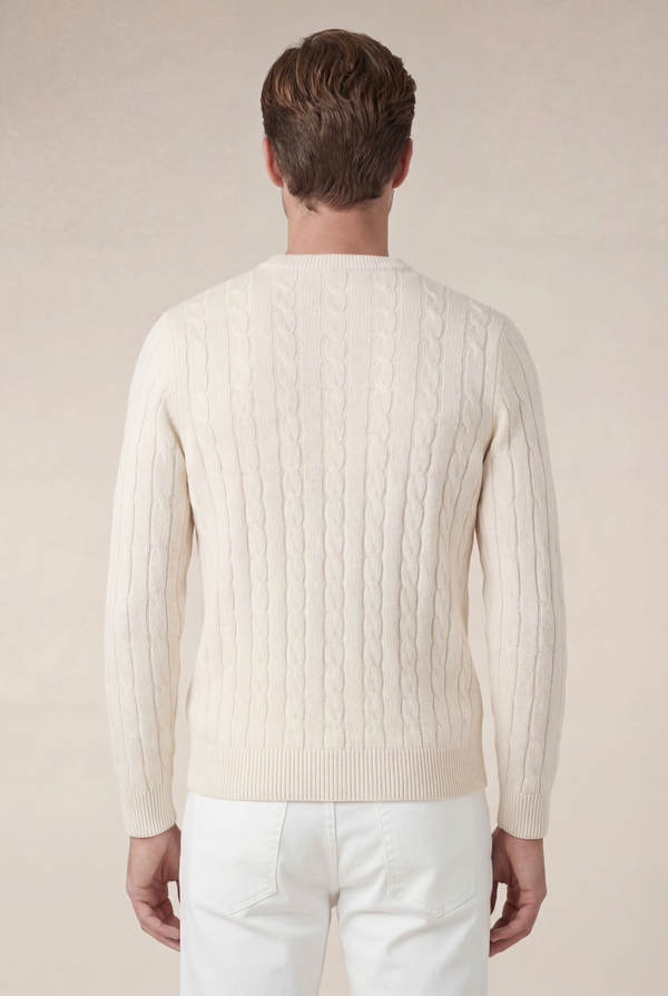 Como Cashmere Knit Beige