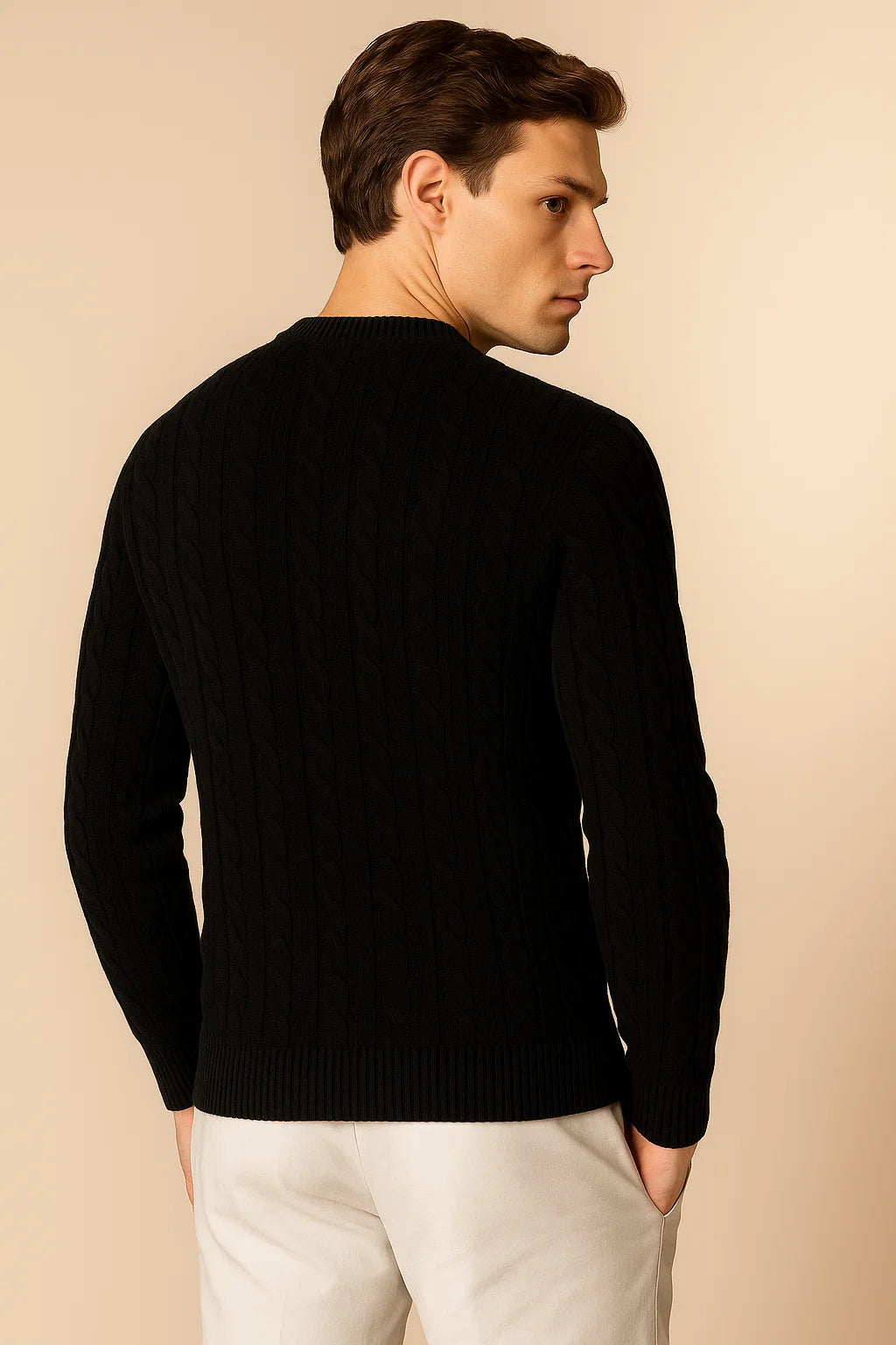 Como Cashmere Knit Black 3