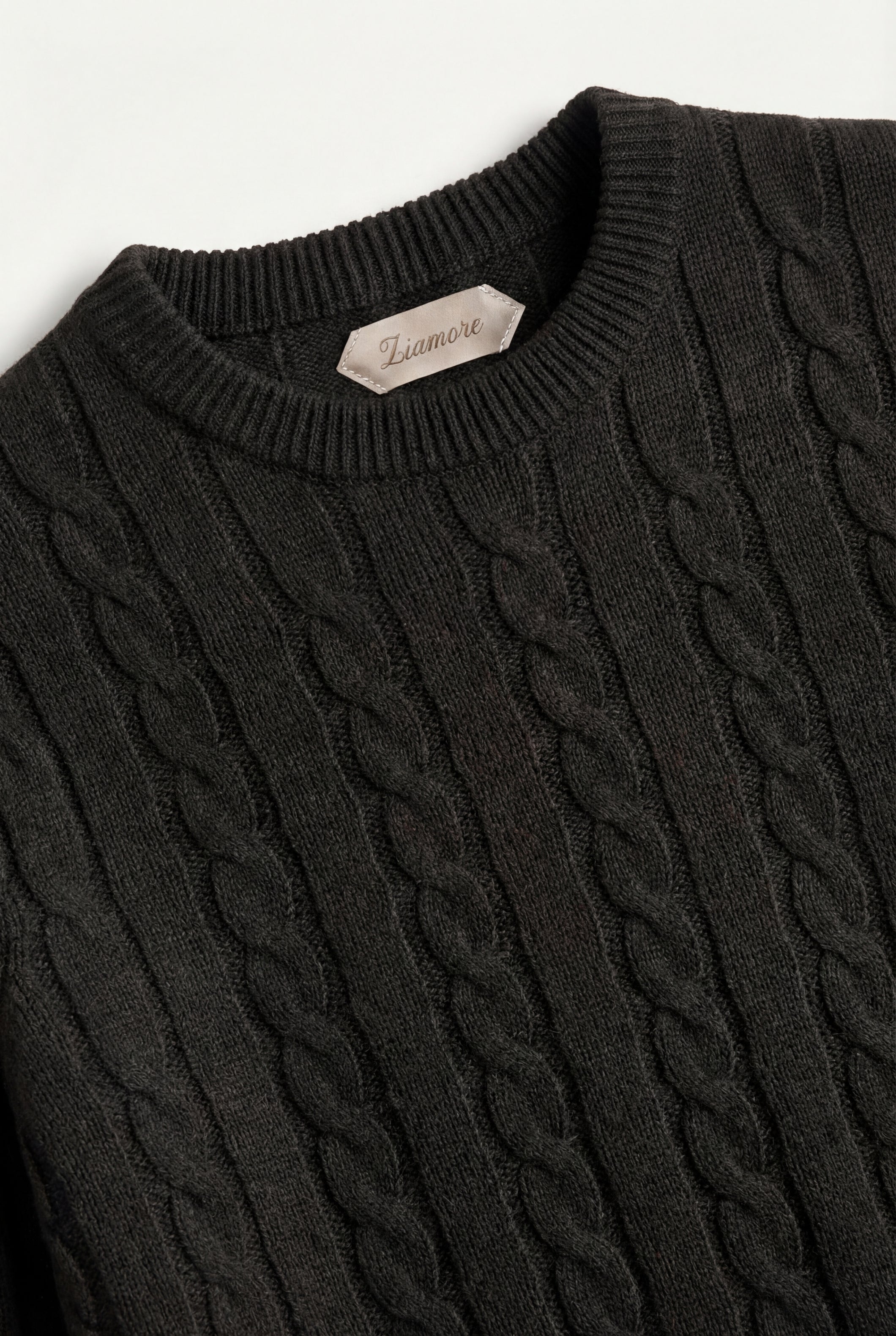 Como Cashmere Knit Black
