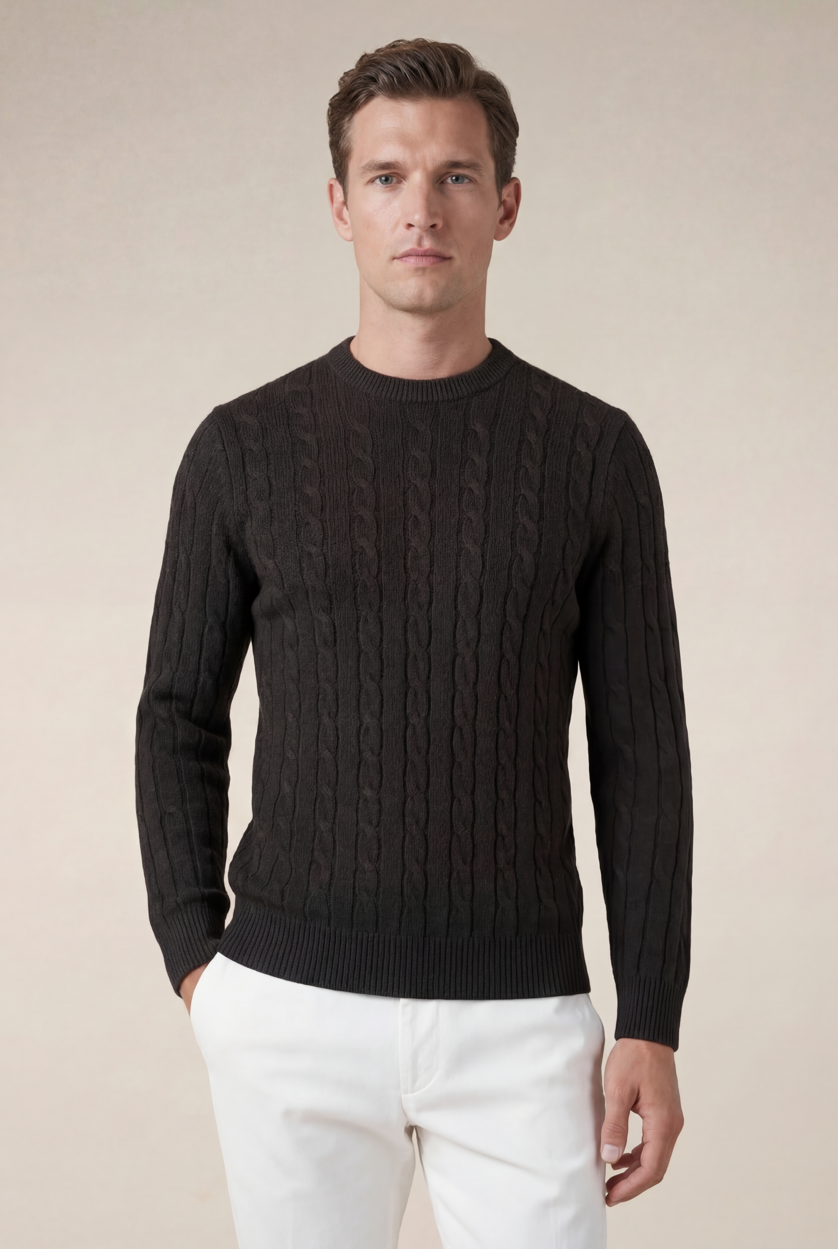 Como Cashmere Knit Black