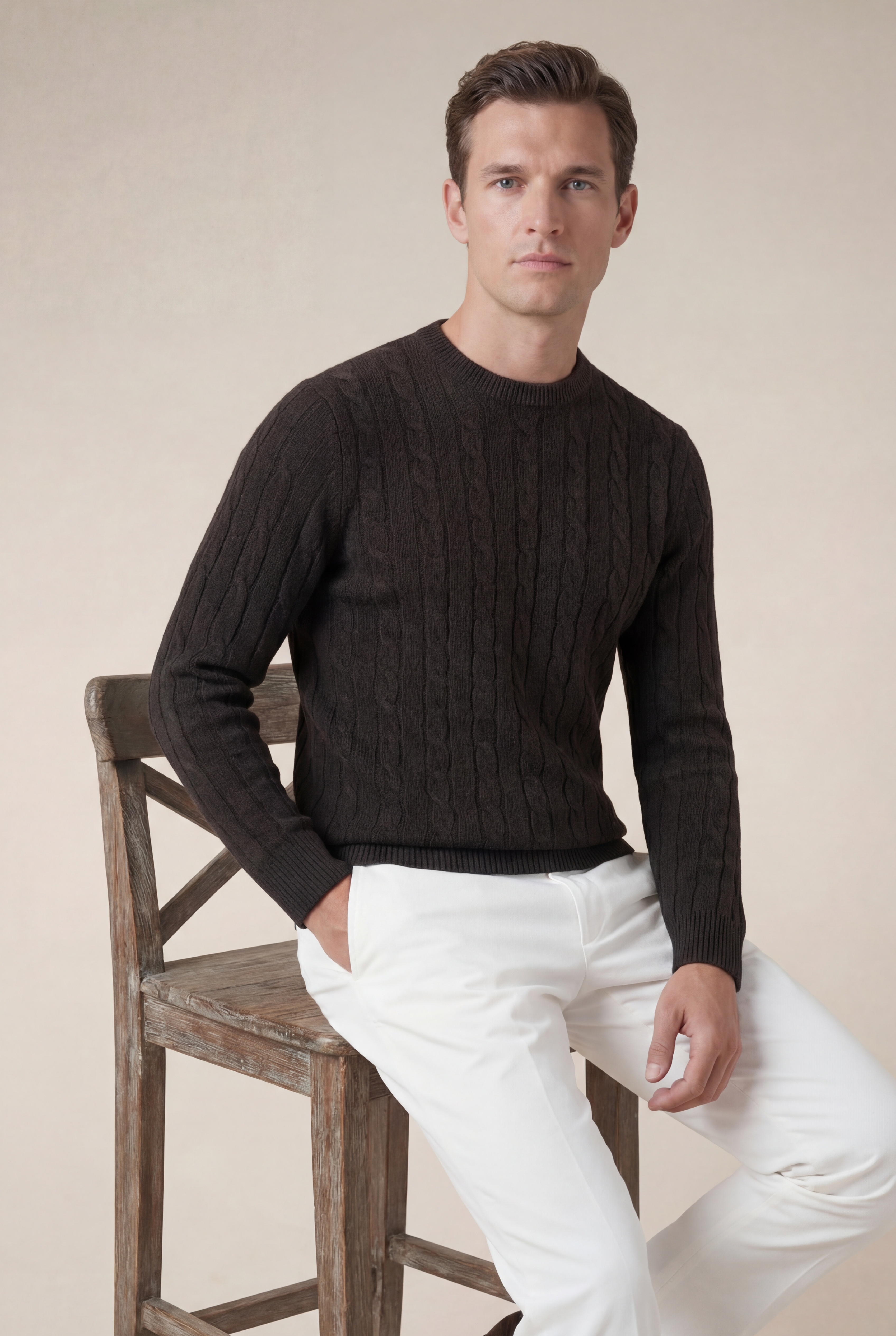 Como Cashmere Knit Black