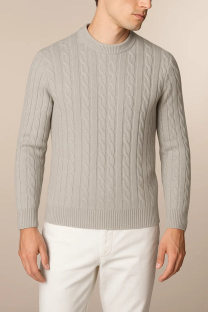 Como Cashmere Knit Grey 2