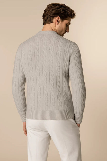 Como Cashmere Knit Grey 3