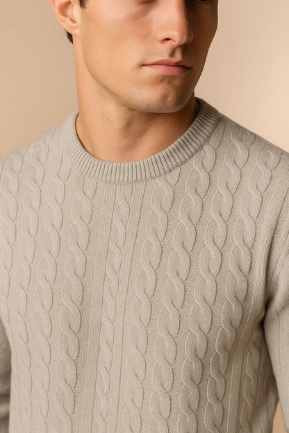 Como Cashmere Knit Grey 4