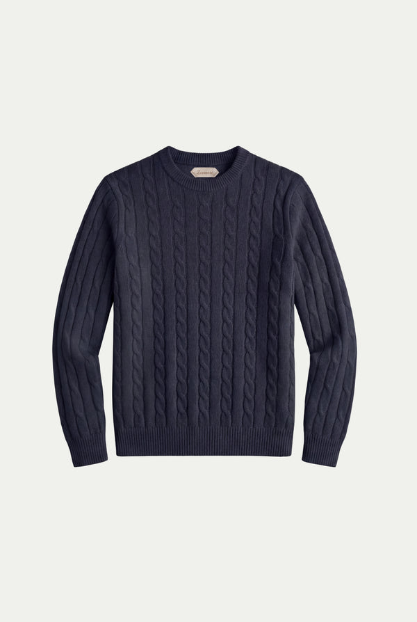 Como Cashmere Knit Navy