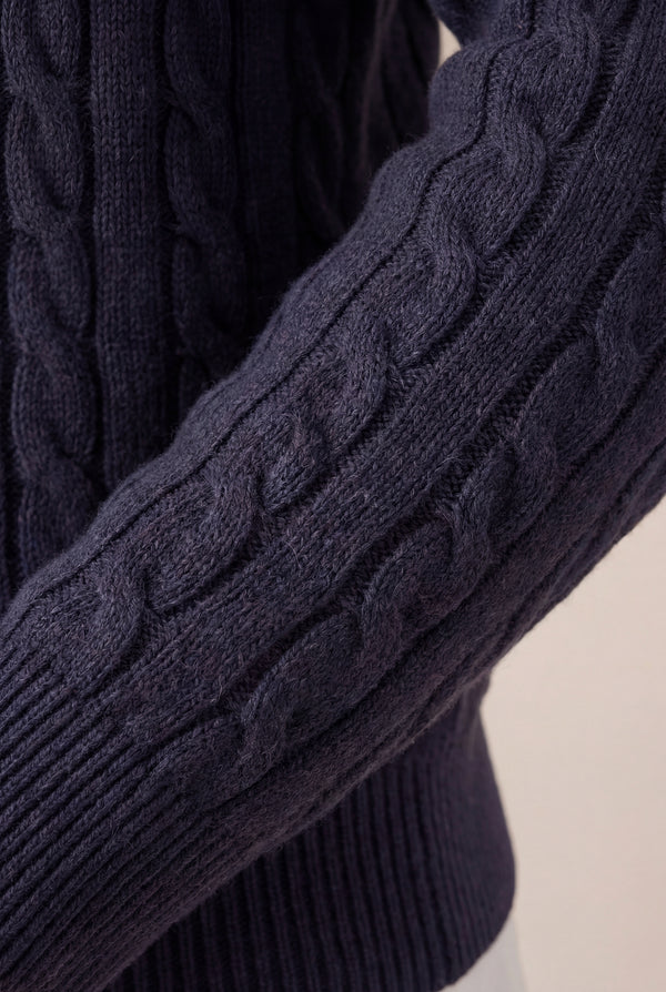 Como Cashmere Knit Navy
