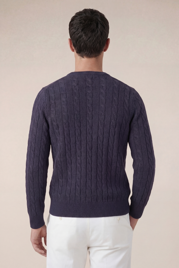Como Cashmere Knit Navy