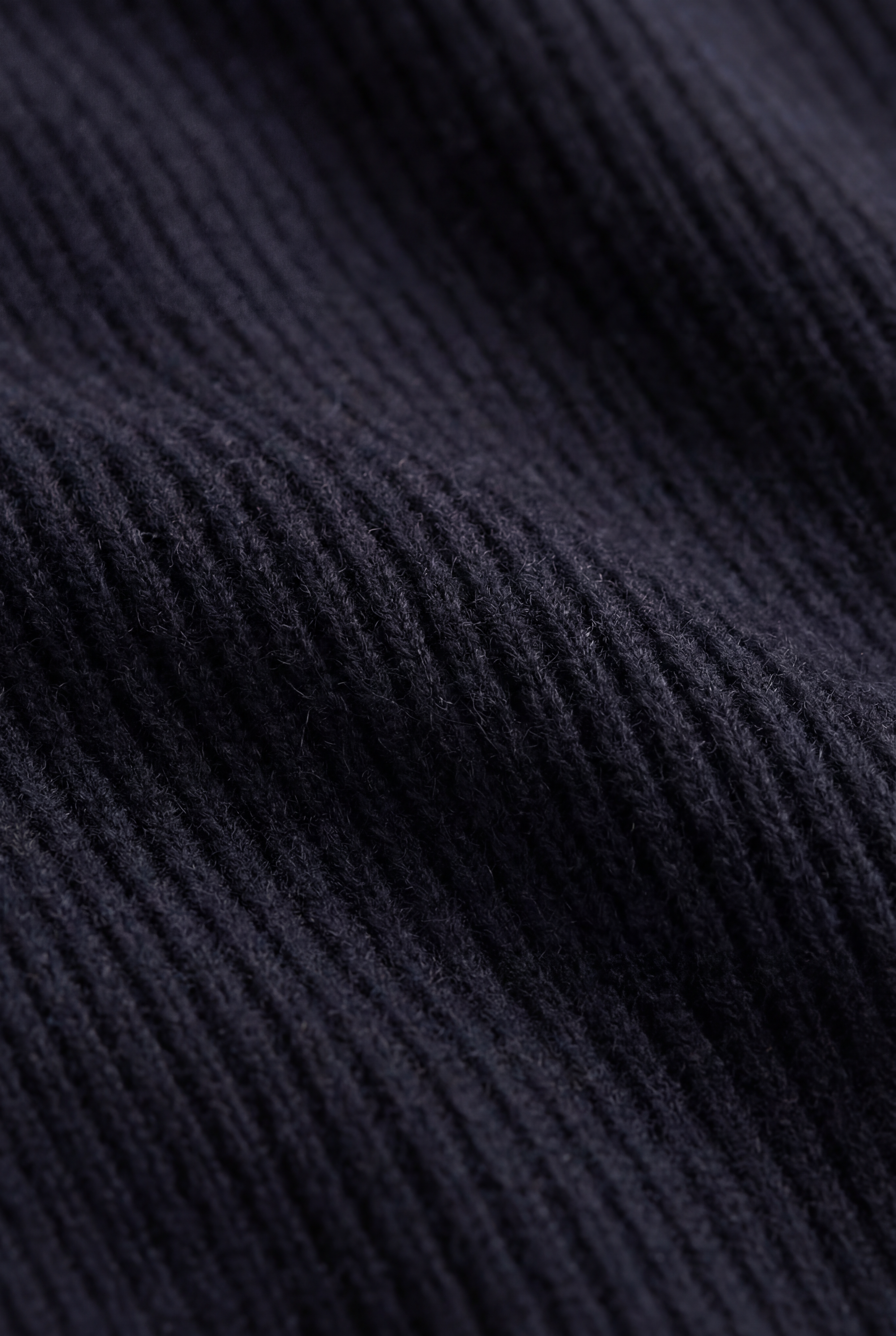 Cortina Cashmere Zip Hoodie Black