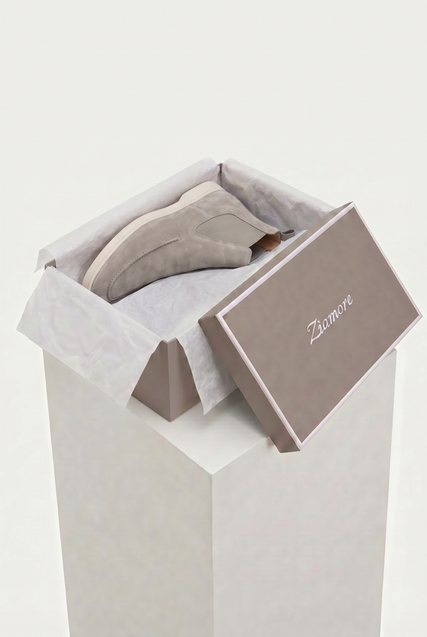 Palermo Suede Boot Grey