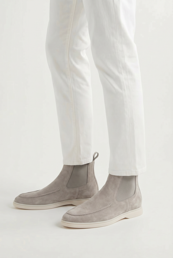 Palermo Suede Boot Grey