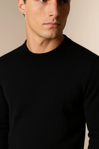 Laurenti cashmere crewneck Black 4