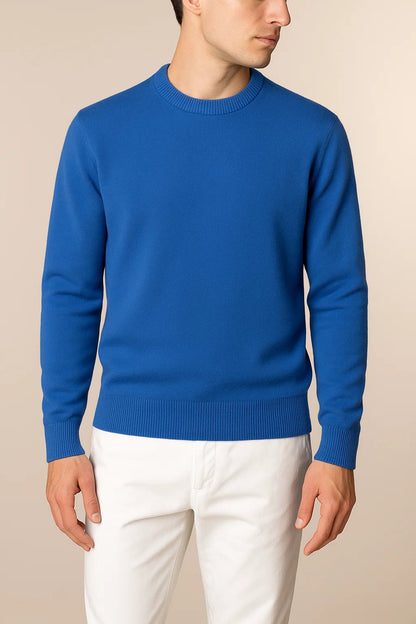 Laurenti cashmere crewneck Blue 3