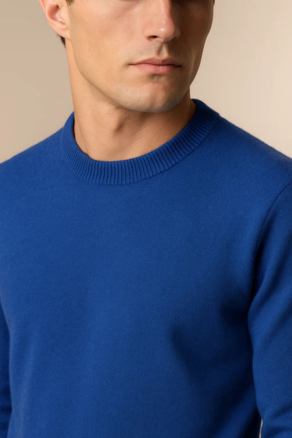 Laurenti cashmere crewneck Blue 4