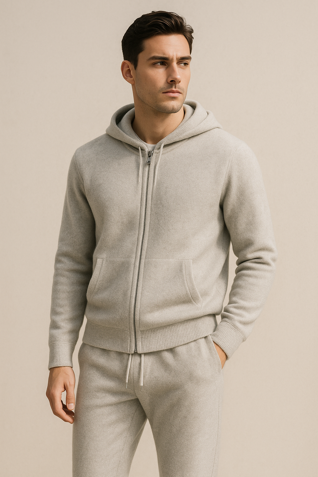 Leonis Cashmere Set Grey 2