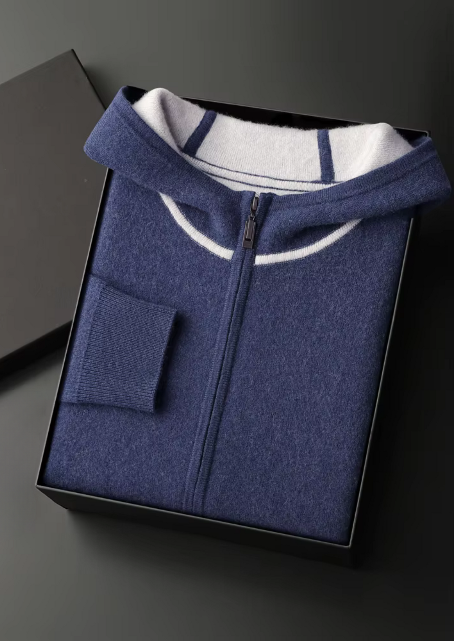 Leonis Cashmere Set Navy 2