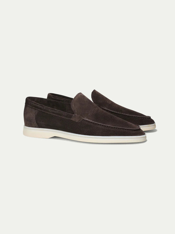 Classic Suède Loafer Brown