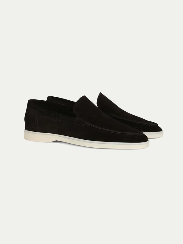 Classic Suède Loafer Black