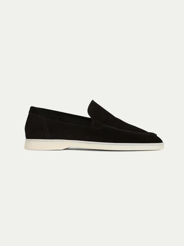 Classic Suède Loafer Black